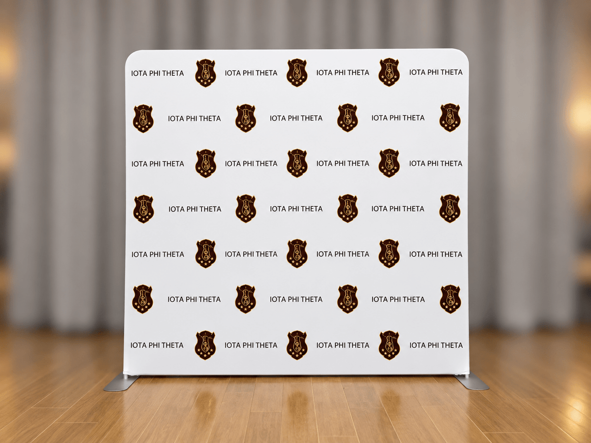 Custom Printed Double-Sided Tension Fabric Backdrop + Frame | Upload Your Own Artwork - RC Photo Booth SupplyCustom Printed Double-Sided Tension Fabric Backdrop + Frame | Upload Your Own ArtworkRC Photo Booth Supply8x8