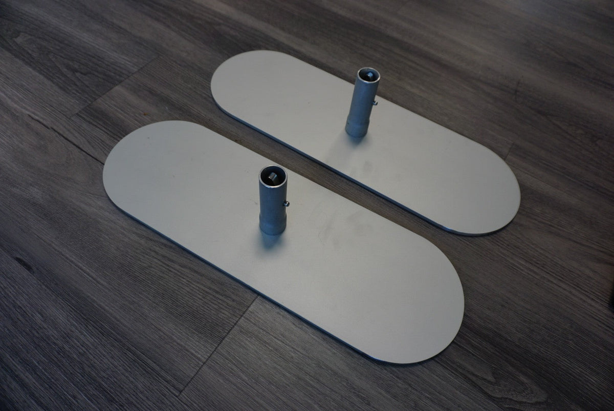 16mm wide base feet replacement set for tension fabric backdrop stand