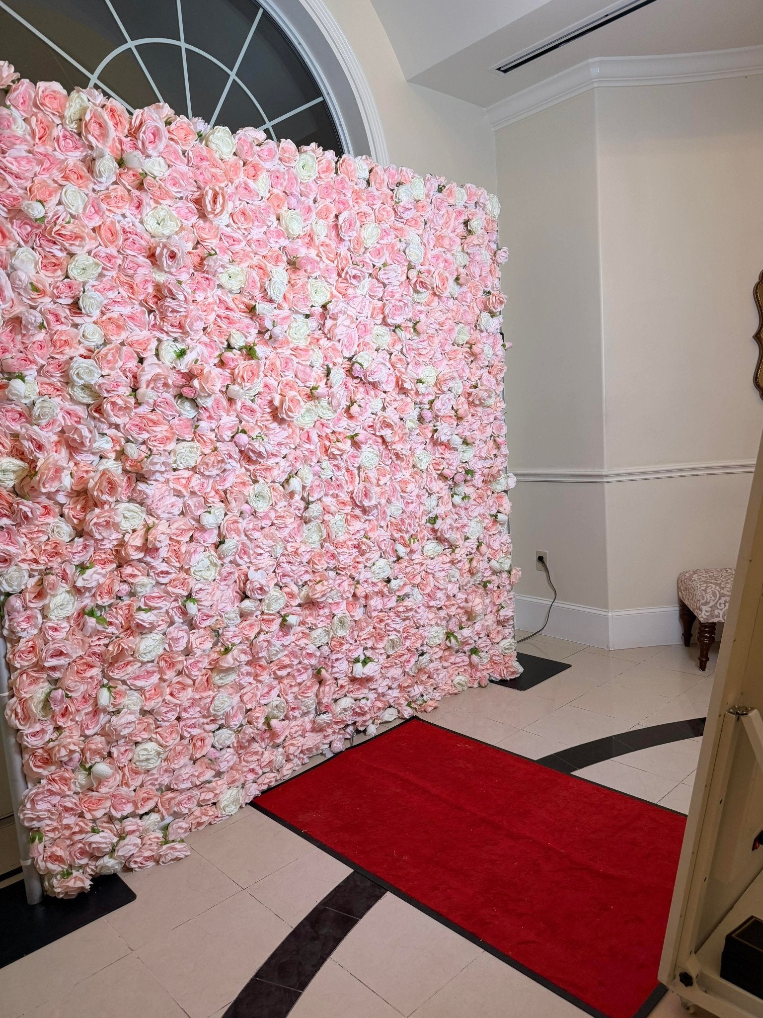 3ft x 5ft commercial-grade red carpet runner for events & photo booths. Durable, non-slip, professional VIP look.
