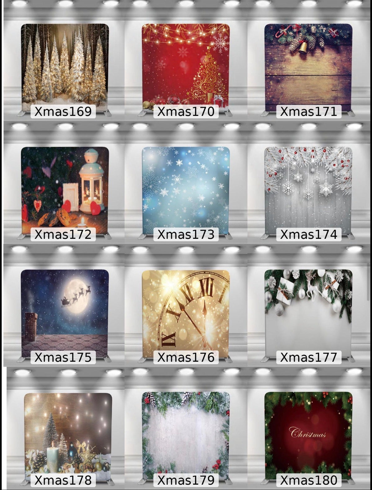 Christmas Double-Sided Photo Booth Backdrop Covers – Holiday Collection - RC Photo Booth SupplyChristmas Double-Sided Photo Booth Backdrop Covers – Holiday CollectionRC Photo Booth Supply8x8