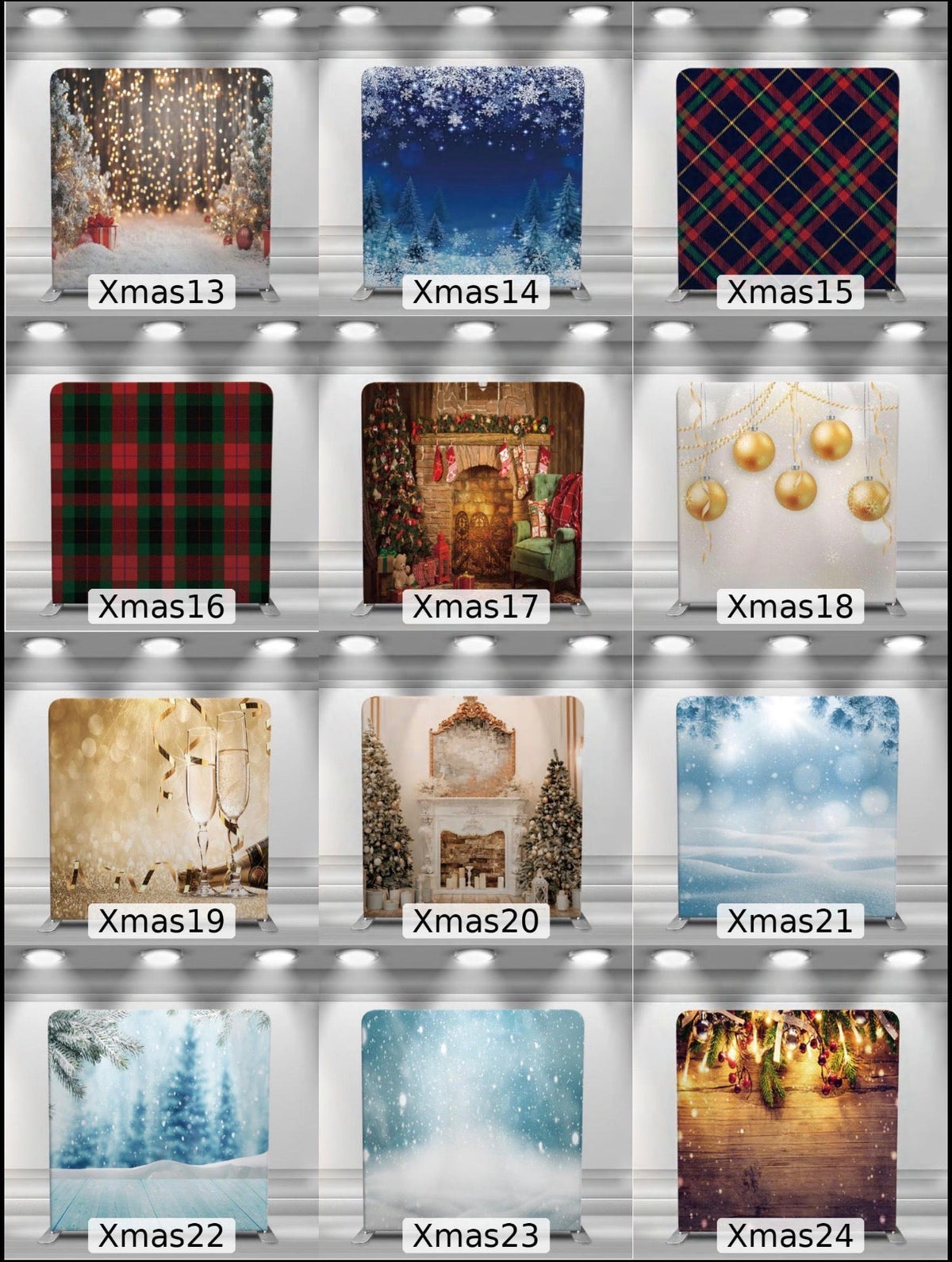 Christmas Double-Sided Photo Booth Backdrop Covers – Holiday Collection - RC Photo Booth SupplyChristmas Double-Sided Photo Booth Backdrop Covers – Holiday CollectionRC Photo Booth Supply8x8