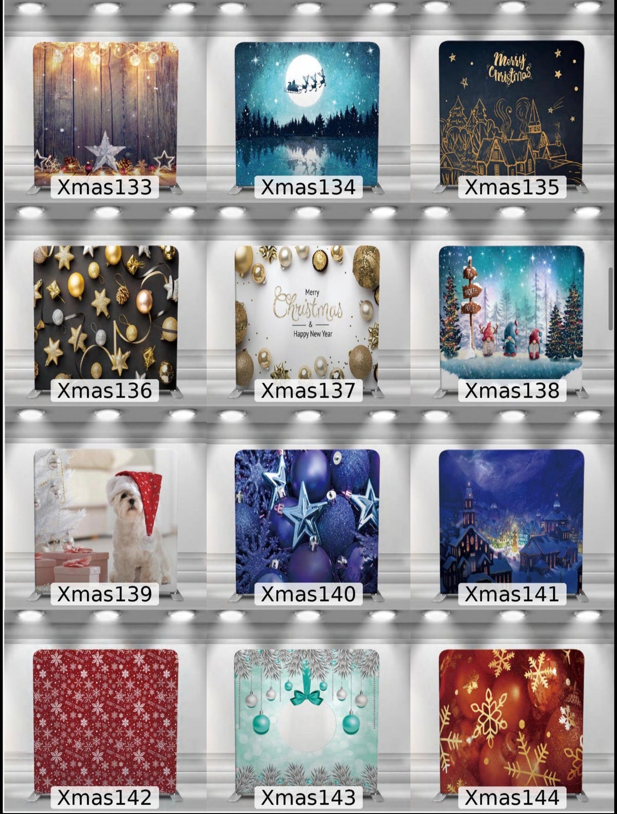 Christmas Double-Sided Photo Booth Backdrop Covers – Holiday Collection - RC Photo Booth SupplyChristmas Double-Sided Photo Booth Backdrop Covers – Holiday CollectionRC Photo Booth Supply8x8