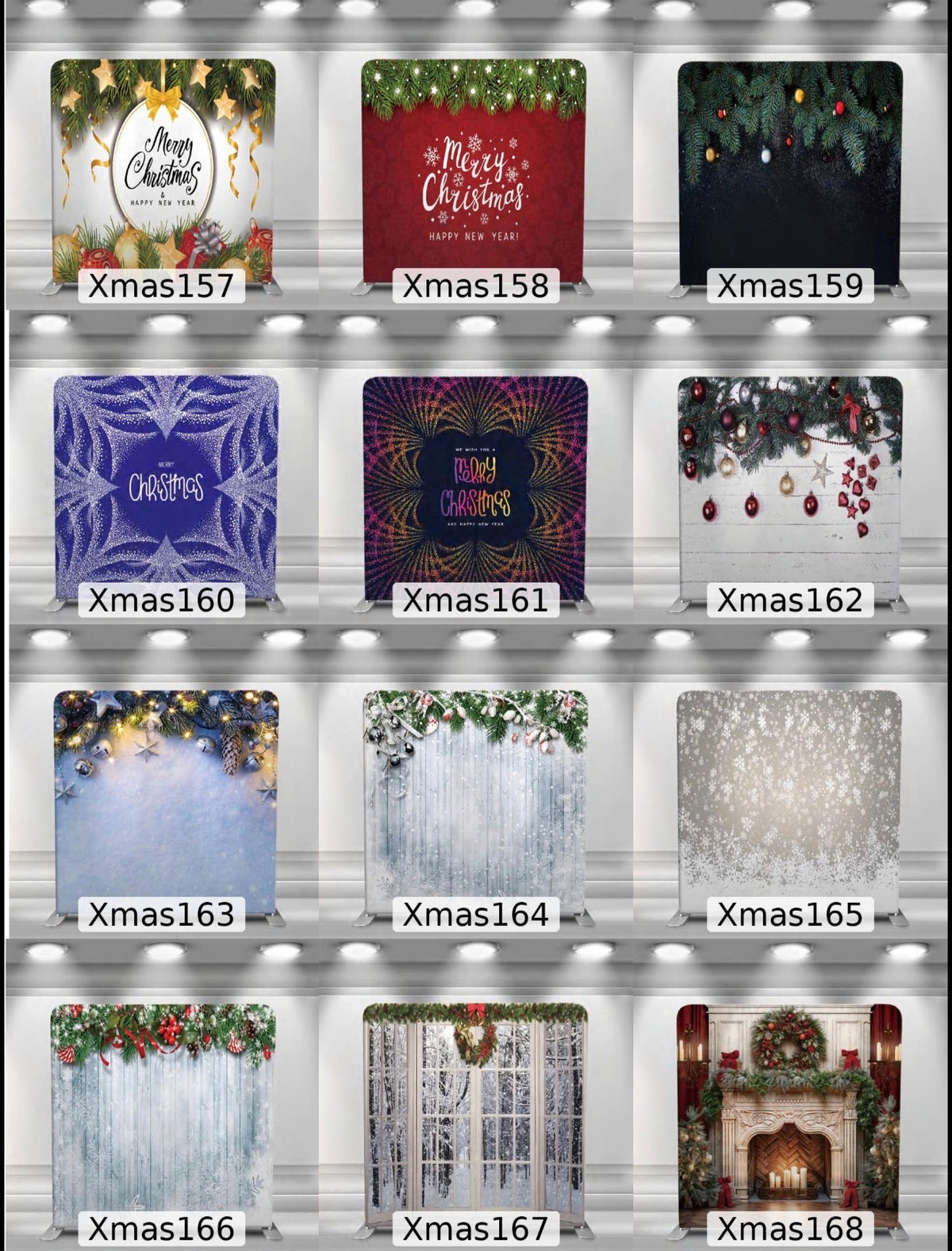 Christmas Double-Sided Photo Booth Backdrop Covers – Holiday Collection - RC Photo Booth SupplyChristmas Double-Sided Photo Booth Backdrop Covers – Holiday CollectionRC Photo Booth Supply8x8