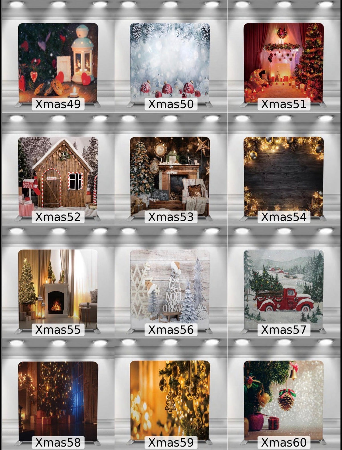 Christmas Double-Sided Photo Booth Backdrop Covers – Holiday Collection - RC Photo Booth SupplyChristmas Double-Sided Photo Booth Backdrop Covers – Holiday CollectionRC Photo Booth Supply8x8