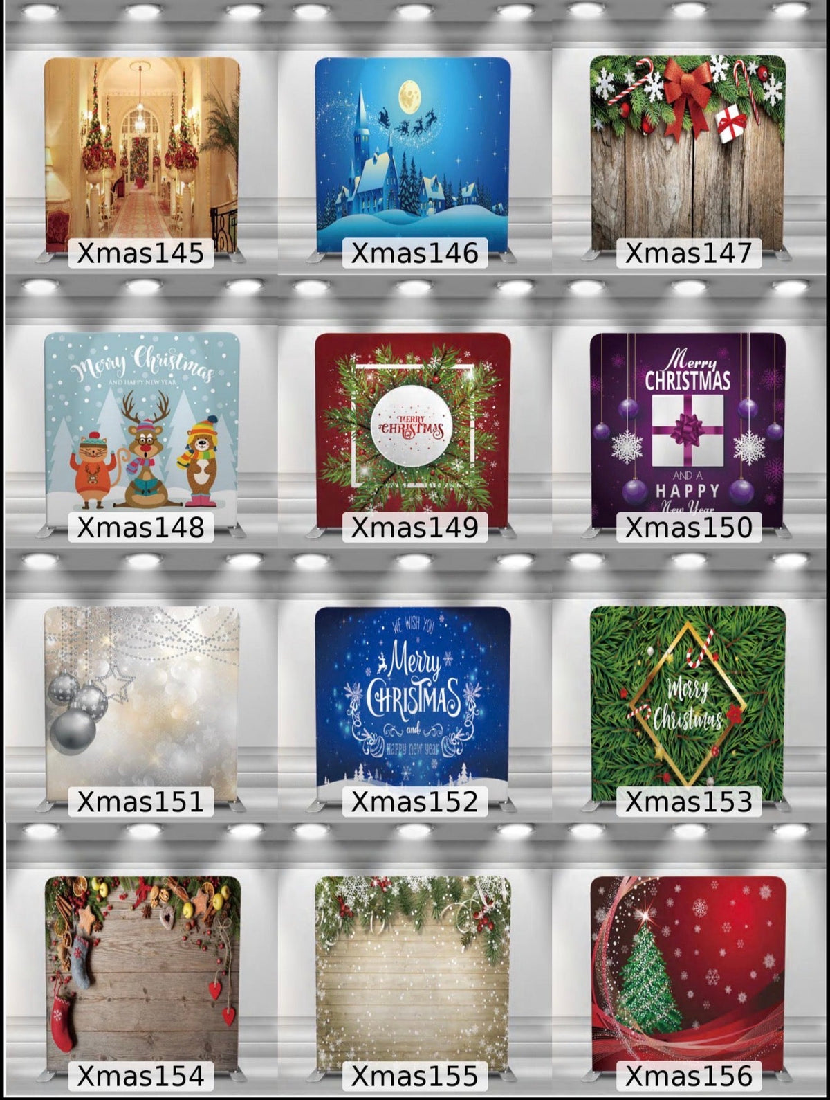 Christmas Double-Sided Photo Booth Backdrop Covers – Holiday Collection - RC Photo Booth SupplyChristmas Double-Sided Photo Booth Backdrop Covers – Holiday CollectionRC Photo Booth Supply8x8