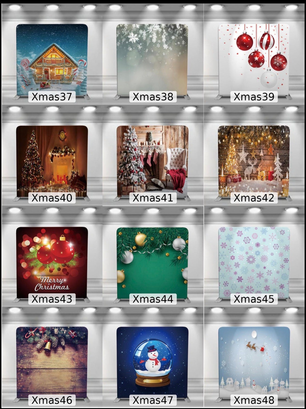 Christmas Double-Sided Photo Booth Backdrop Covers – Holiday Collection - RC Photo Booth SupplyChristmas Double-Sided Photo Booth Backdrop Covers – Holiday CollectionRC Photo Booth Supply8x8