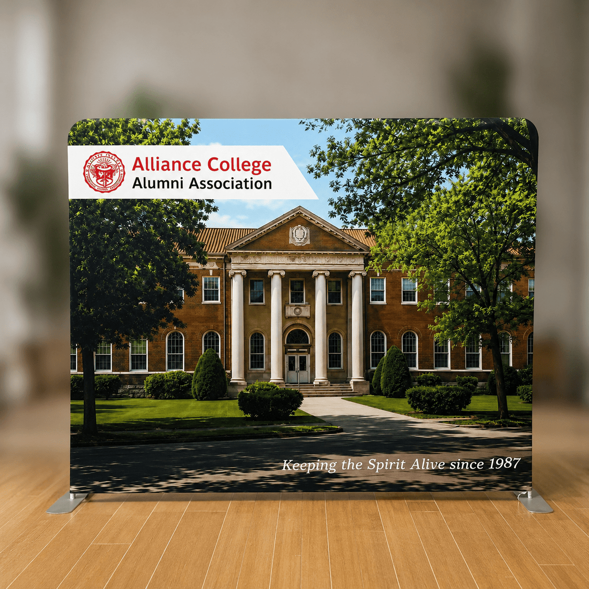 Custom Printed Double-Sided Tension Fabric Backdrop + Frame | Upload Your Own Artwork - RC Photo Booth SupplyCustom Printed Double-Sided Tension Fabric Backdrop + Frame | Upload Your Own ArtworkRC Photo Booth Supply8x8