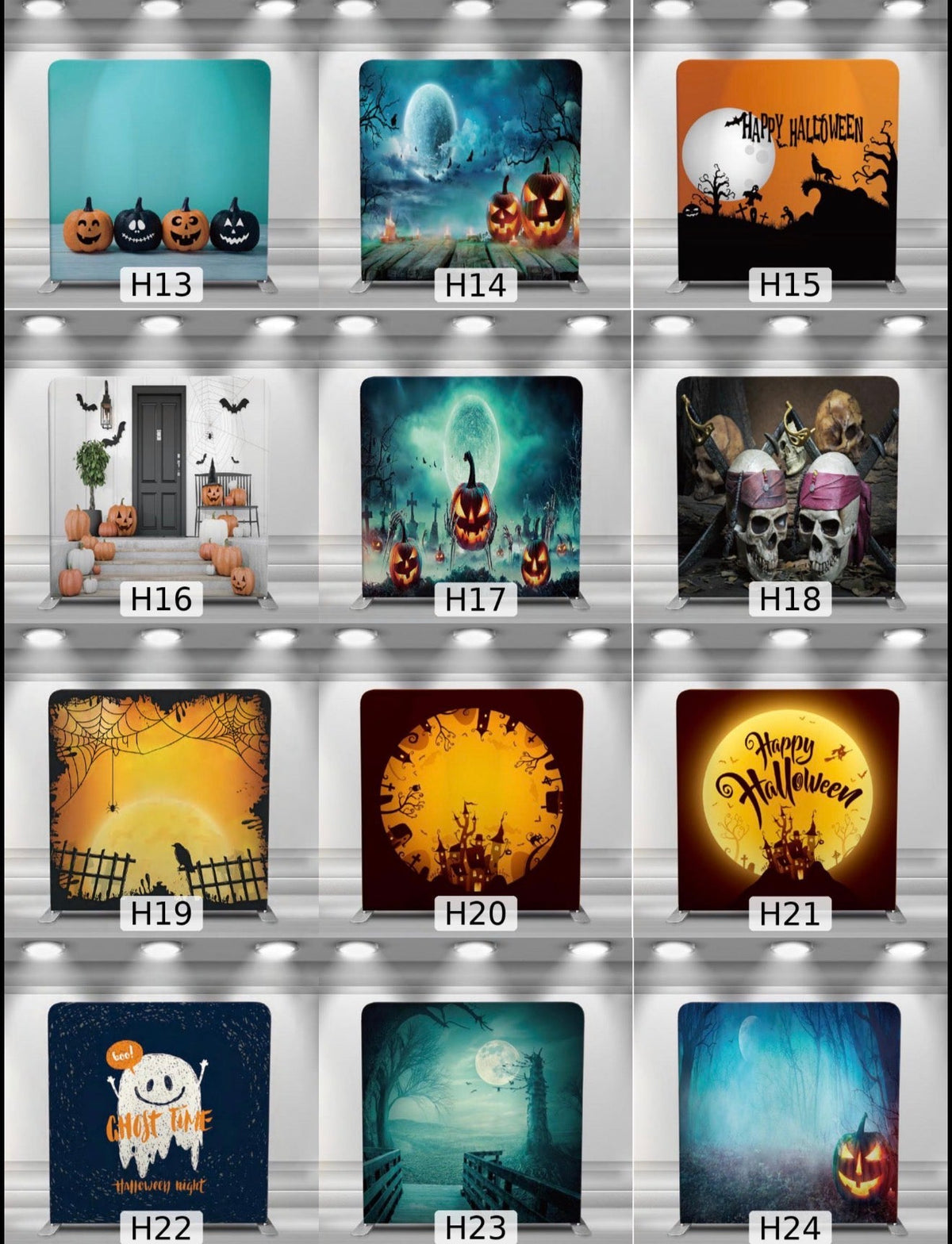 Halloween Double-Sided Photo Booth Backdrop Covers – Spooky Collection - RC Photo Booth SupplyHalloween Double-Sided Photo Booth Backdrop Covers – Spooky CollectionRC Photo Booth Supply8x8