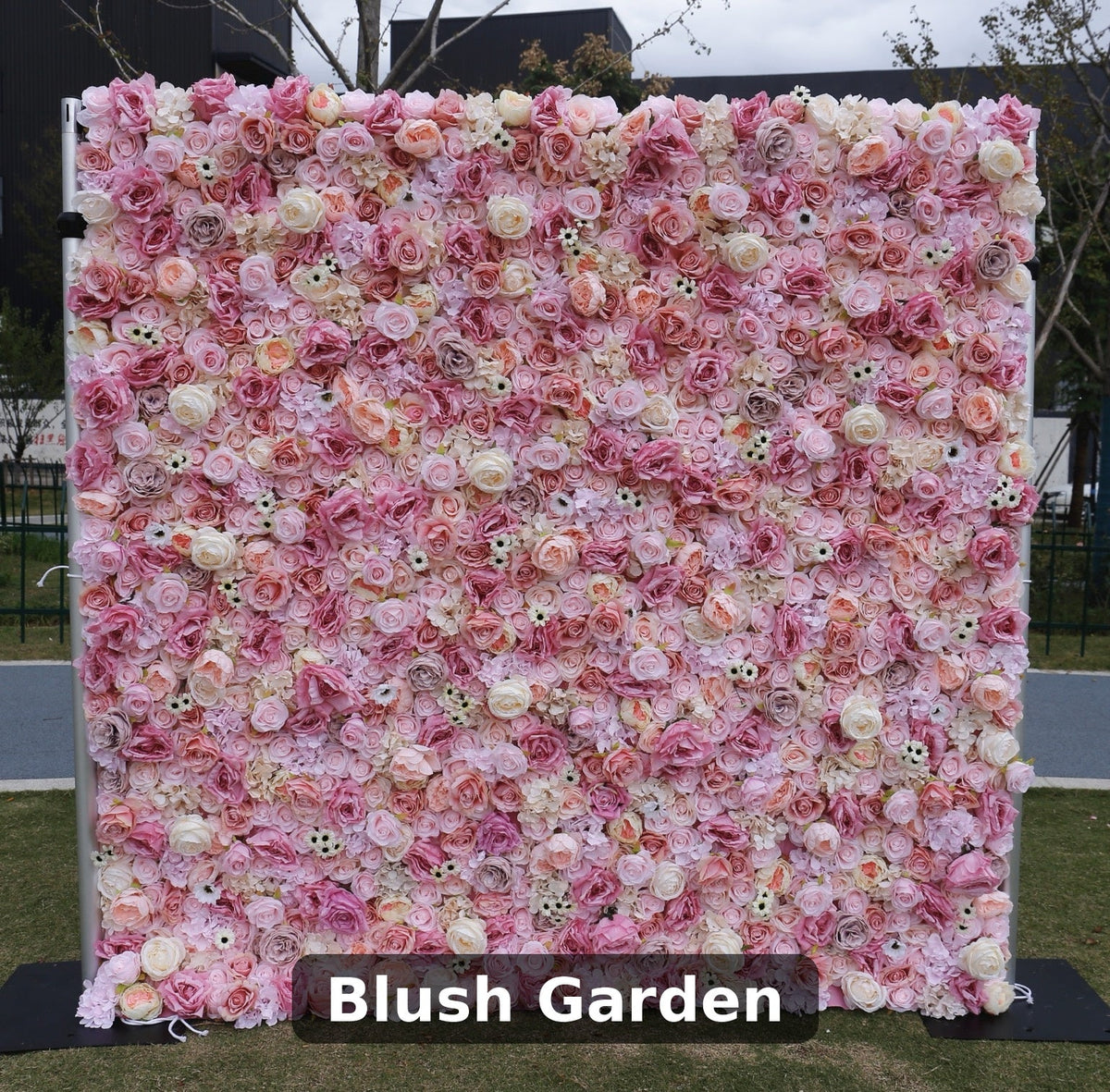 Luxury 5D Flower Wall Backdrop with Heavy-Duty Pipe & Drape Stand – 8’ x 8’ Complete Set - RC Photo Booth SupplyLuxury 5D Flower Wall Backdrop with Heavy-Duty Pipe & Drape Stand – 8’ x 8’ Complete SetRC Photo Booth SupplyCrimson Romance